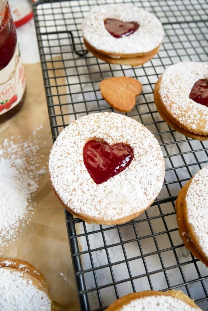 biscuits confiture saint valentin mimi patisserie