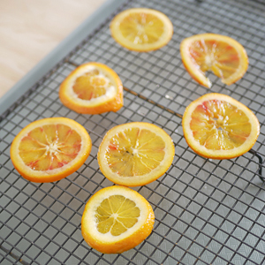 oranges égouttées
