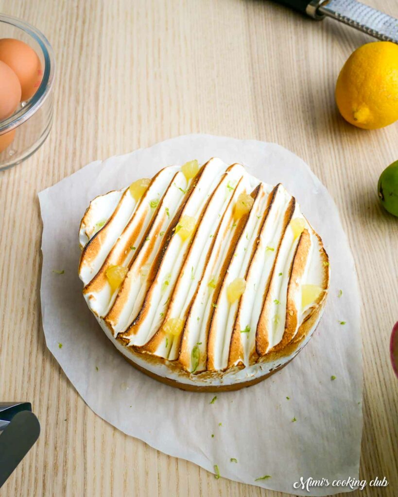 tarte au citron meringuée facile